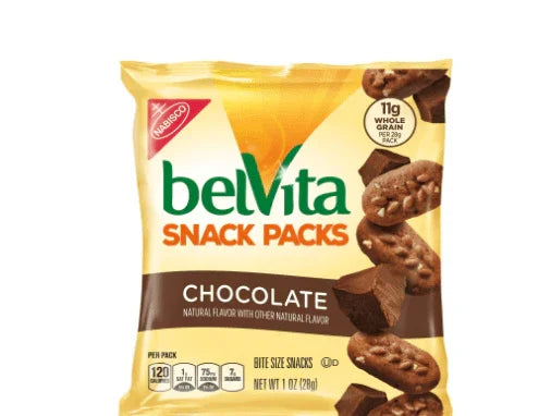 BELVITA Breakfast Biscuits Bite Size Variety Pack - 36 x 1 oz.