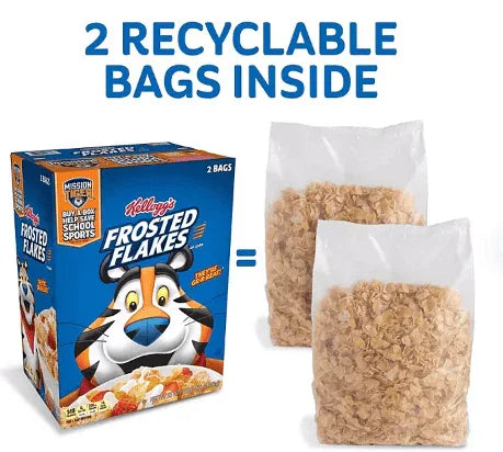 Frosted Flakes Cereal, Original - 2 x 31 oz Boxes (62 oz Total) - Wakil Ahmed