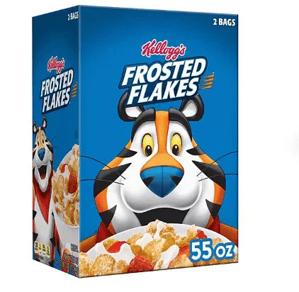Frosted Flakes Cereal, Original - 2 x 31 oz Boxes (62 oz Total) - Wakil Ahmed