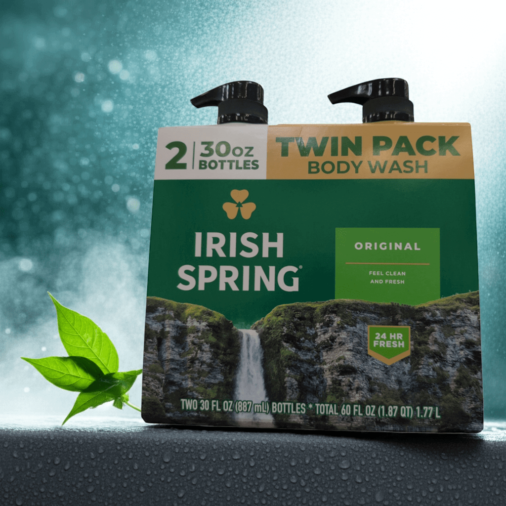 Irish Spring Body Wash for Men, Original Clean, 30 fl oz, 2 - Pack - Wakil Ahmed