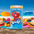 Kool-Aid Sweetened Tropical Punch Powdered Drink Mix 82.5 oz – Vitamin C Boost.