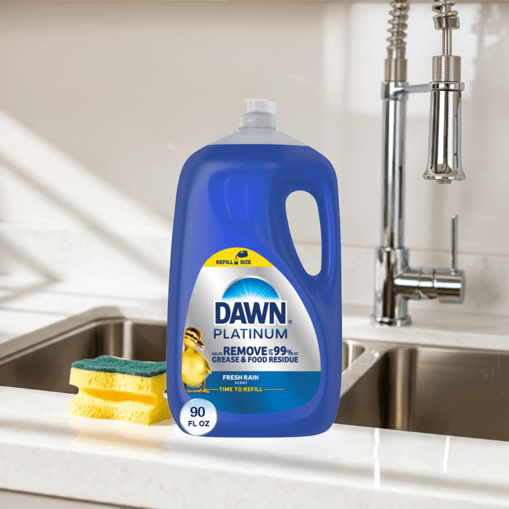 Dawn Platinum Advanced Power Dishwashing Liquid Dish Soap, 90 fl oz.