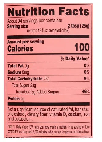 4C Iced Tea Mix, Peach Flavor - 82.6 oz (4C).