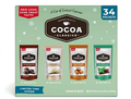 Individual single-serve packets of Land O' Lakes hot cocoa