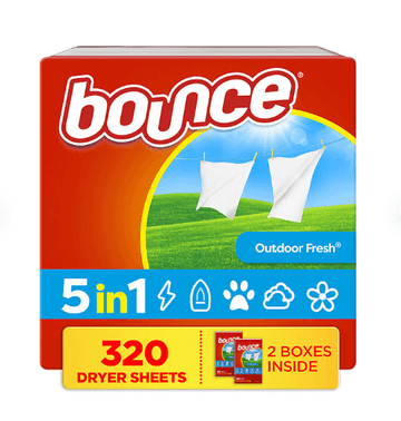Bounce Outdoor Fresh Dryer Sheets 320 Count 2-Pack