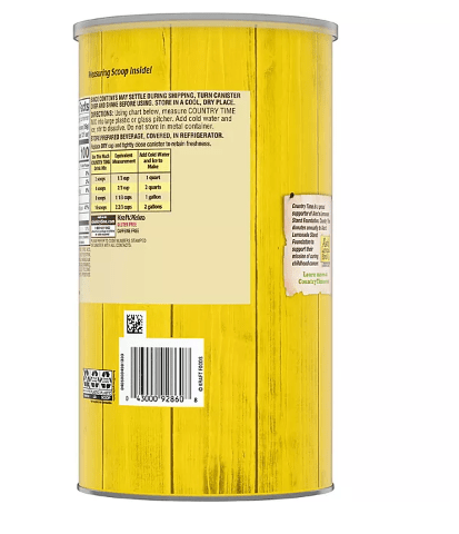 Country Time Lemonade Drink Mix - 82.5 oz.