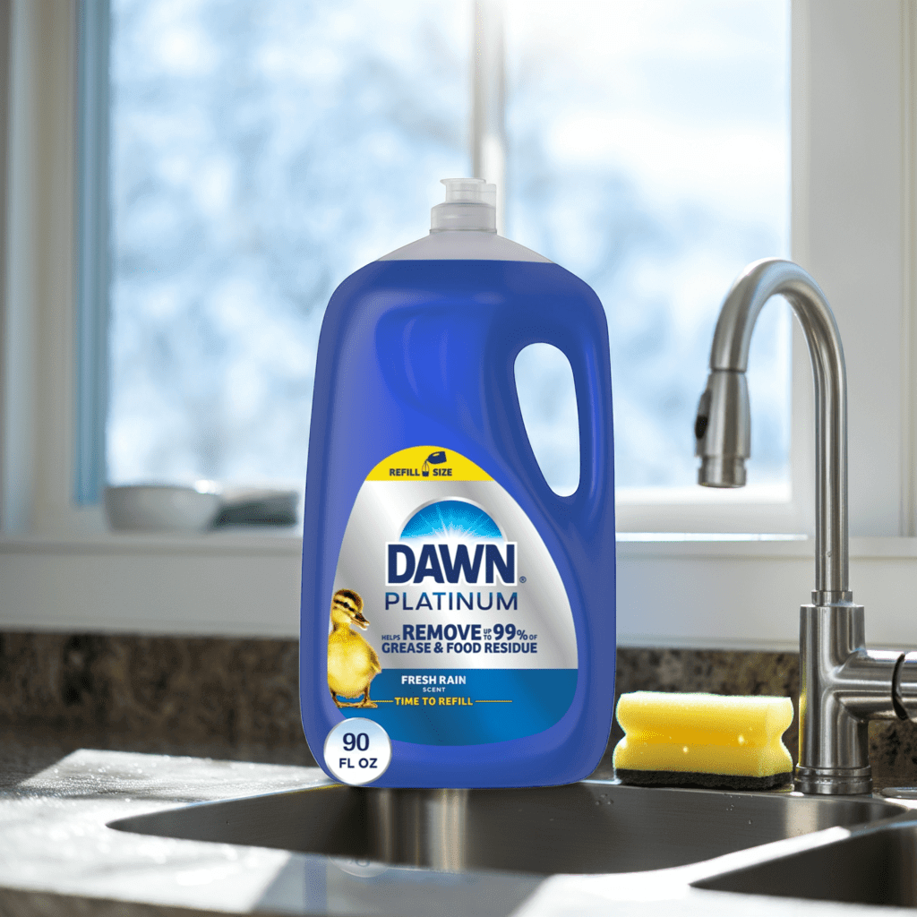 Dawn Platinum Dish Soap - 90 oz Heavy Duty Grease Fighter - Wakil Ahmed