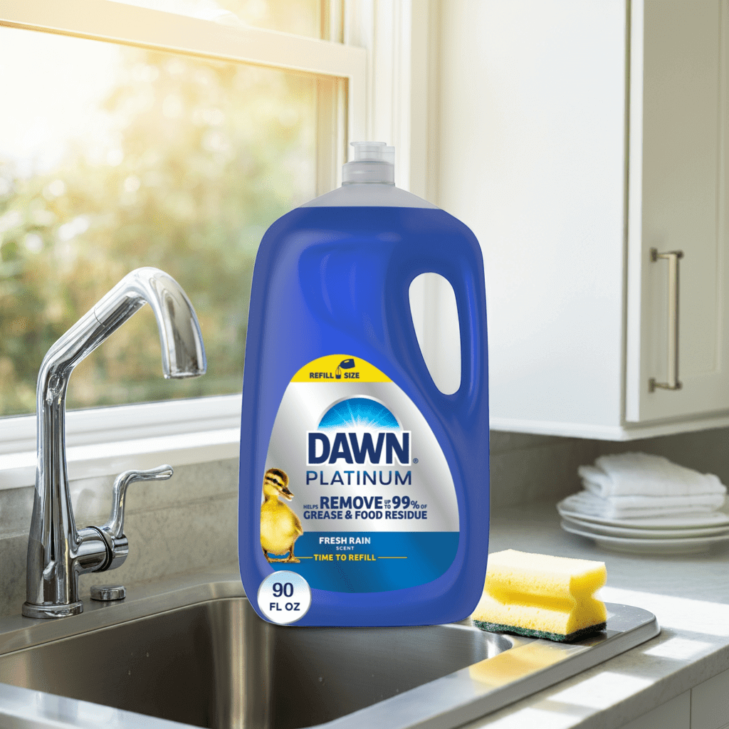 Dawn Platinum Dish Soap - 90 oz Heavy Duty Grease Fighter - Wakil Ahmed