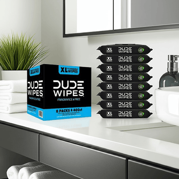 DUDE WIPES XL Flushable Wipes, Unscented, 400 wipes 8 ct. - Wakil Ahmed