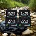 Dude Wipes XL Mint Flushable Wipes 4 Pack (120 Wipes) Sewer & Septic Safe.