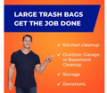 Hefty Ultra Strong Tall Kitchen Trash Bags – 13 Gallon, Drawstring, Unscented.