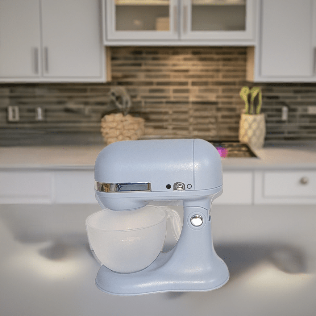 Kids Pretend Play Kitchen Set - Blender, Coffee Maker, Mixer (Ages 3+).