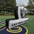 Las Vegas Raiders 7'x10' Pre - Lit Outdoor Inflatable Display - Wakil Ahmed