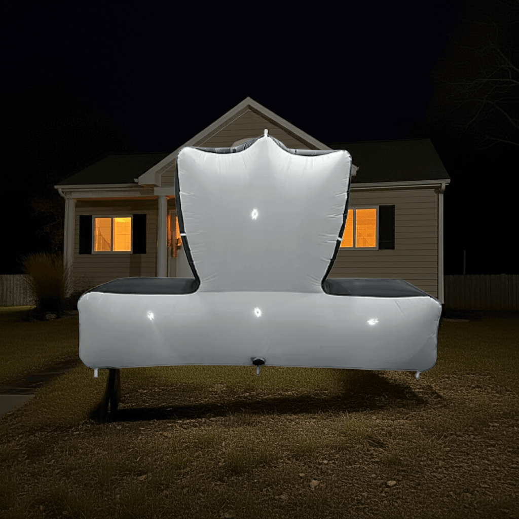 Las Vegas Raiders 7'x10' Pre - Lit Outdoor Inflatable Display - Wakil Ahmed