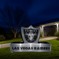 Las Vegas Raiders 7'x10' Pre - Lit Outdoor Inflatable Display - Wakil Ahmed