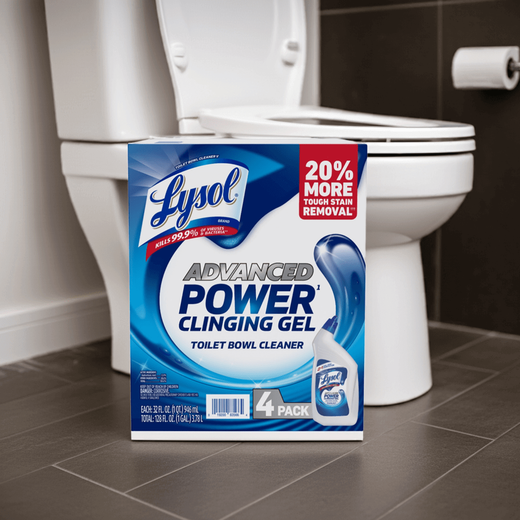 Lysol Advanced Toilet Bowl Gel Cleaner 32 fl. oz., 4 pk. - Wakil Ahmed