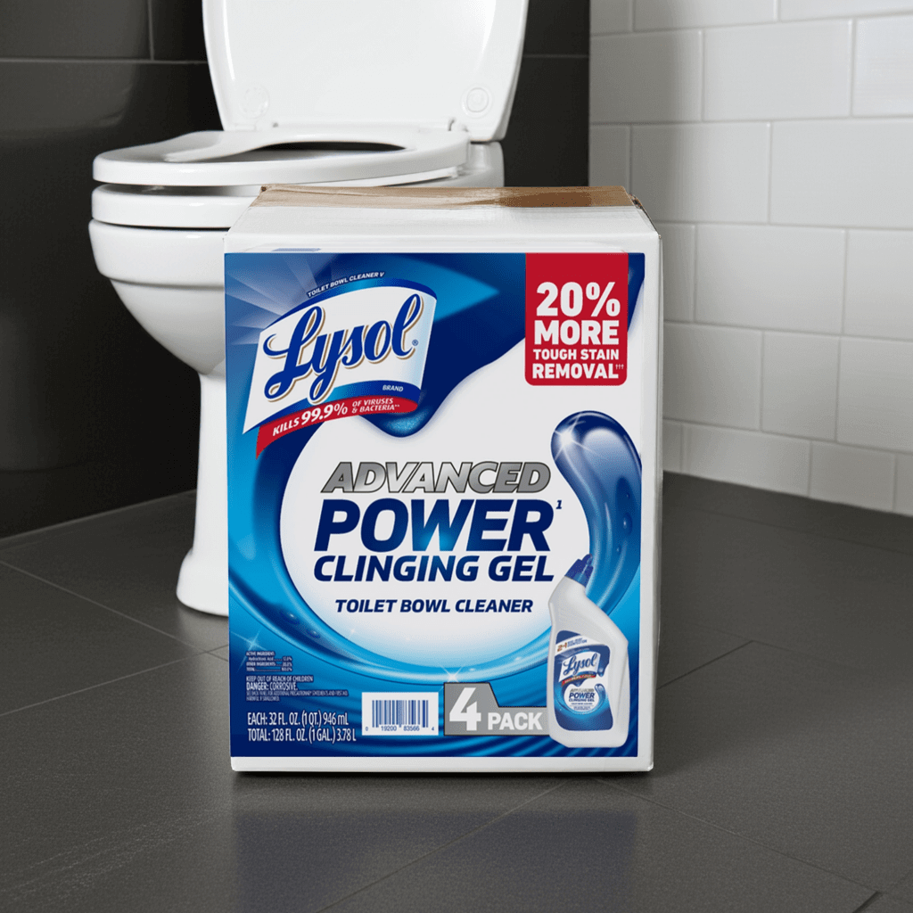 Lysol Advanced Toilet Bowl Gel Cleaner 32 fl. oz., 4 pk. - Wakil Ahmed