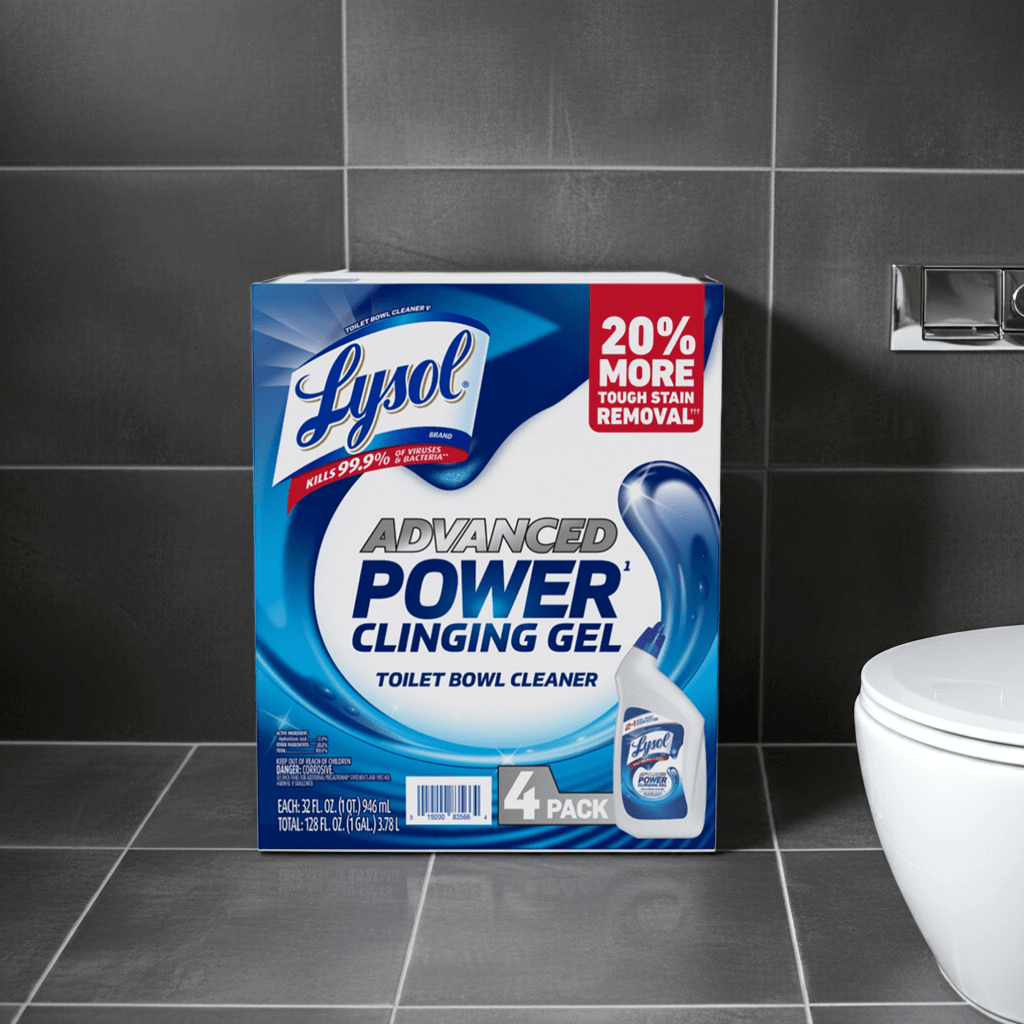 Lysol Advanced Toilet Bowl Gel Cleaner 32 fl. oz., 4 pk. - Wakil Ahmed