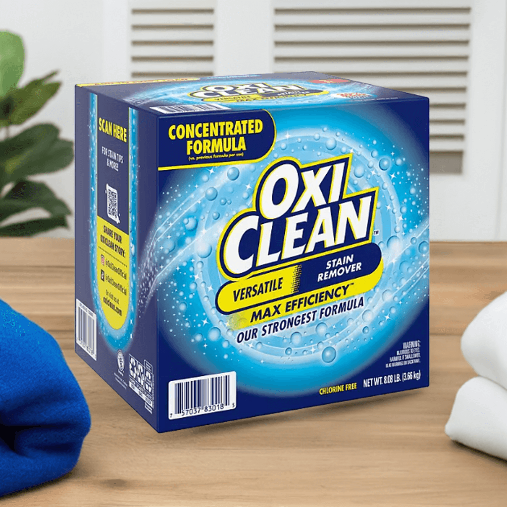 OxiClean Concentrated Max Efficiency Versatile Stain Remover Powder – T8.08 lbs..