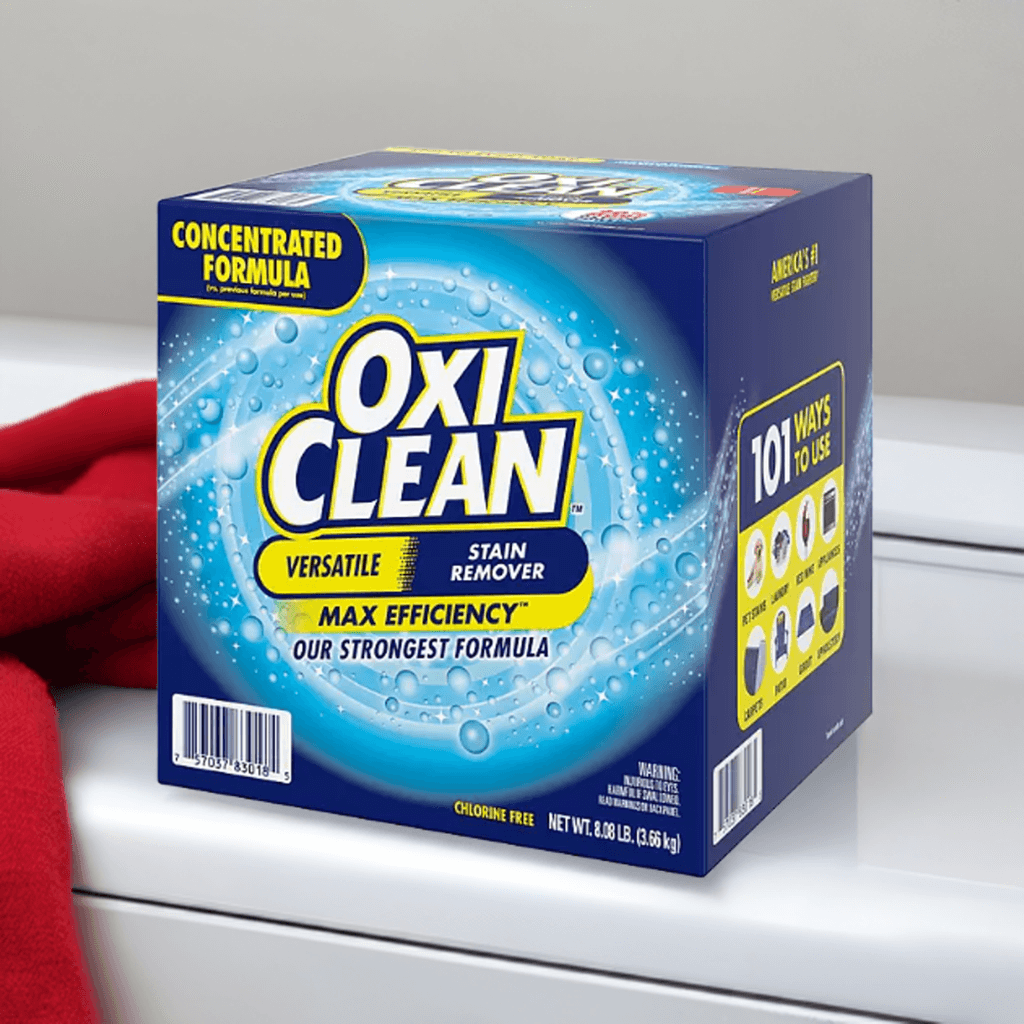 OxiClean Concentrated Max Efficiency Versatile Stain Remover Powder – T8.08 lbs..