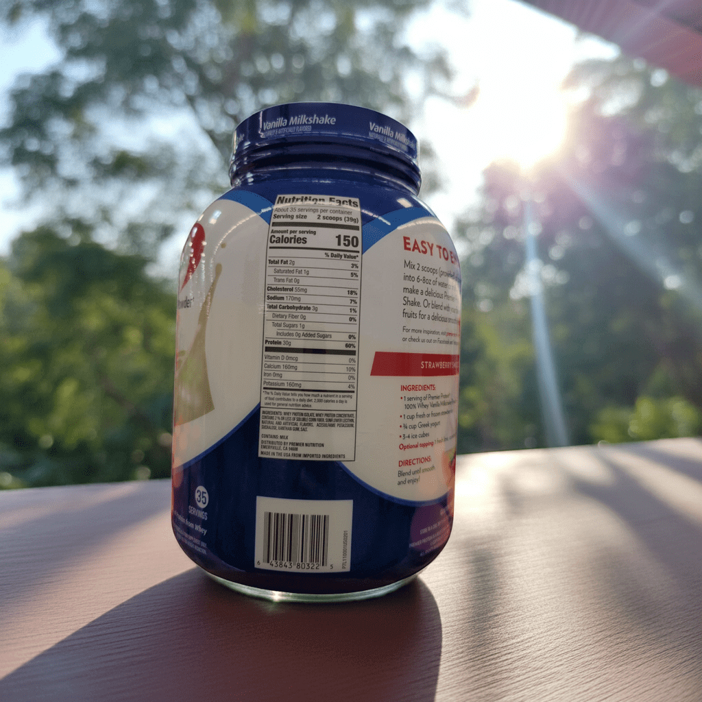 Premier Protein Vanilla Whey Powder – 3lb, 30g Protein - Wakil Ahmed