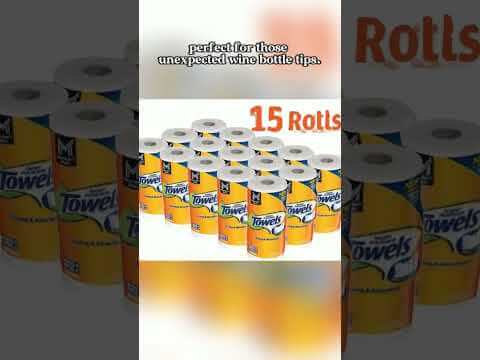 Member’s Mark Select & Tear 2-Ply Paper Towels 15 Mega Rolls.
