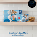 Packaging of Pillsbury cookies on a kitchen counter with Wakil Ahmed Marketplace logo.