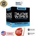 DUDE Wipes XL Flushable Wipes 400ct and 480ct Pack