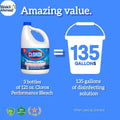 Clorox Performance Bleach, 3 ct., 363 fl. oz.