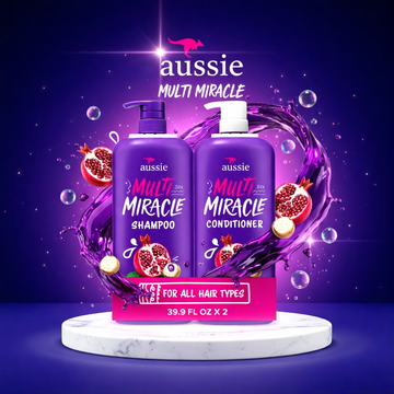 Aussie Multi Miracle Shampoo & Conditioner, 39.9 fl. oz.2 pk - New Look