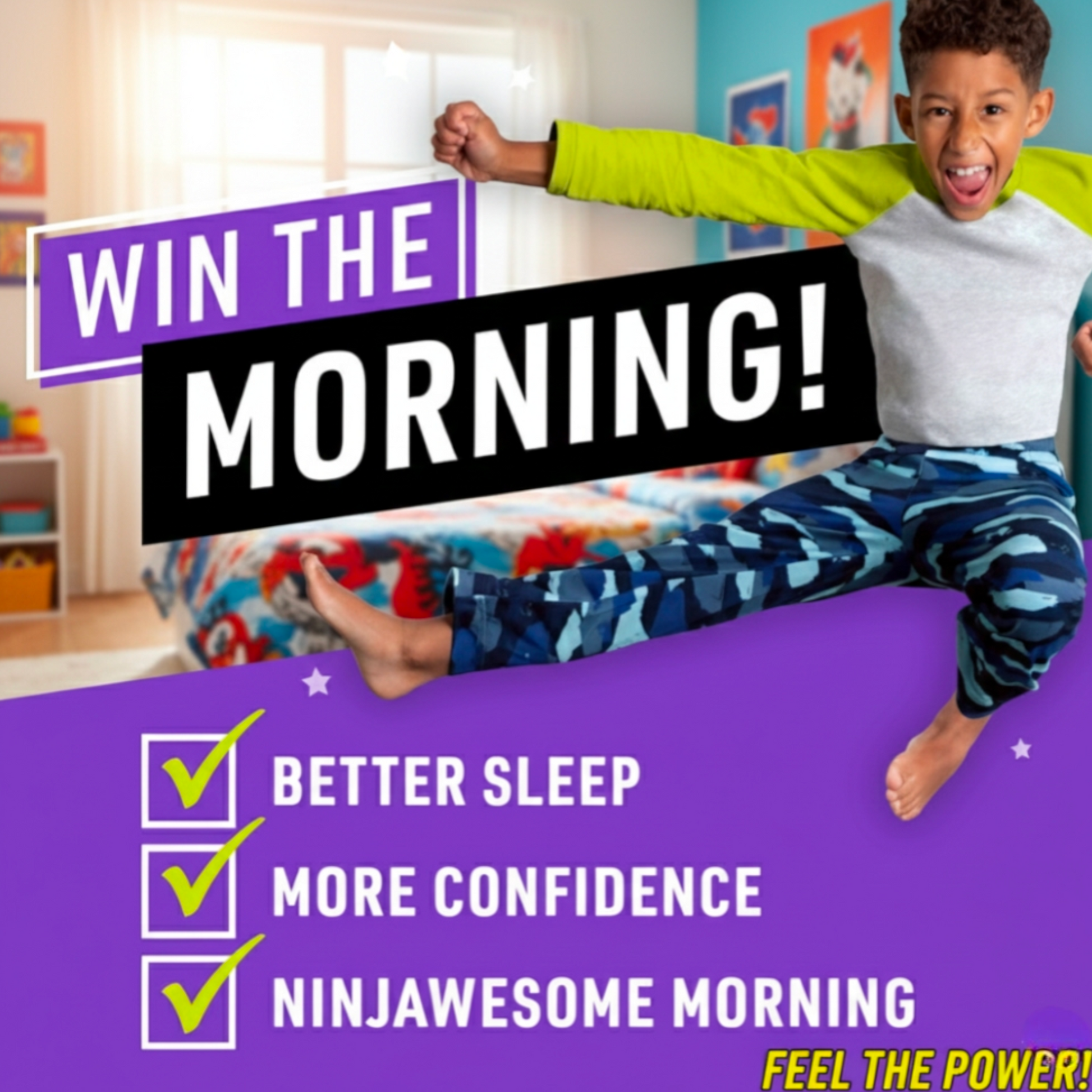 Ninjamas Nighttime Bedwetting Underwear for Boys S-XL - Wakil Ahmed