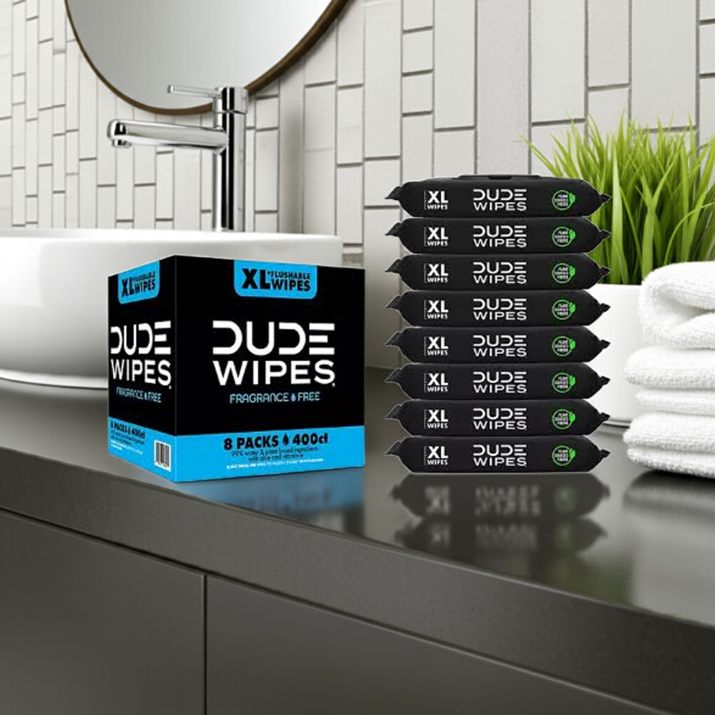 DUDE Wipes XL Flushable Wipes – Freshness You Can Trust