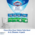 Clorox Toilet Bowl Cleaner Tablets Bleach – Ultra Clean & Long-Lasting - Wakil Ahmed Marketplace 