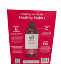 2 pack vegan raspberry multivitamin for adults and kids