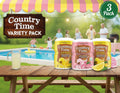 Country Time Lemonade Variety Pack 19 oz 3 Pack Drink Mix with Real Sugar & Vitamin C - Wakil Ahmed Marketplace 