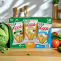 Sensible Portions Veggie Straws Variety Pack, Cheddar & Ranch Flavors.