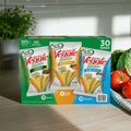 Sensible Portions Veggie Straws Variety Pack, Cheddar & Ranch Flavors.