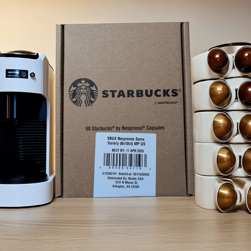 Starbucks by Nespresso Coffee Pods, Variety Pack, 60 ct. - Wakil Ahmed