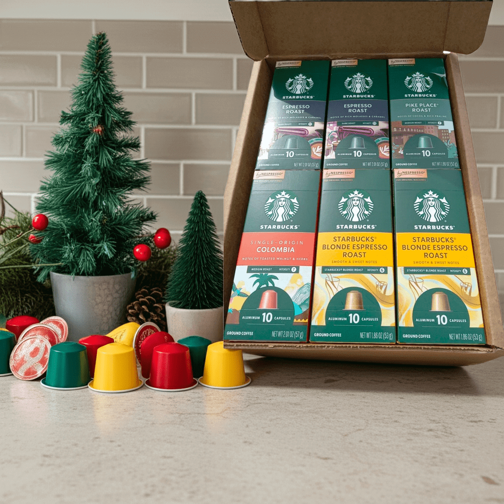 Starbucks by Nespresso Pods Variety Pack 60 Ct - Wakil Ahmed