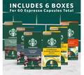 Starbucks by Nespresso Pods Variety Pack 60 Ct - Wakil Ahmed