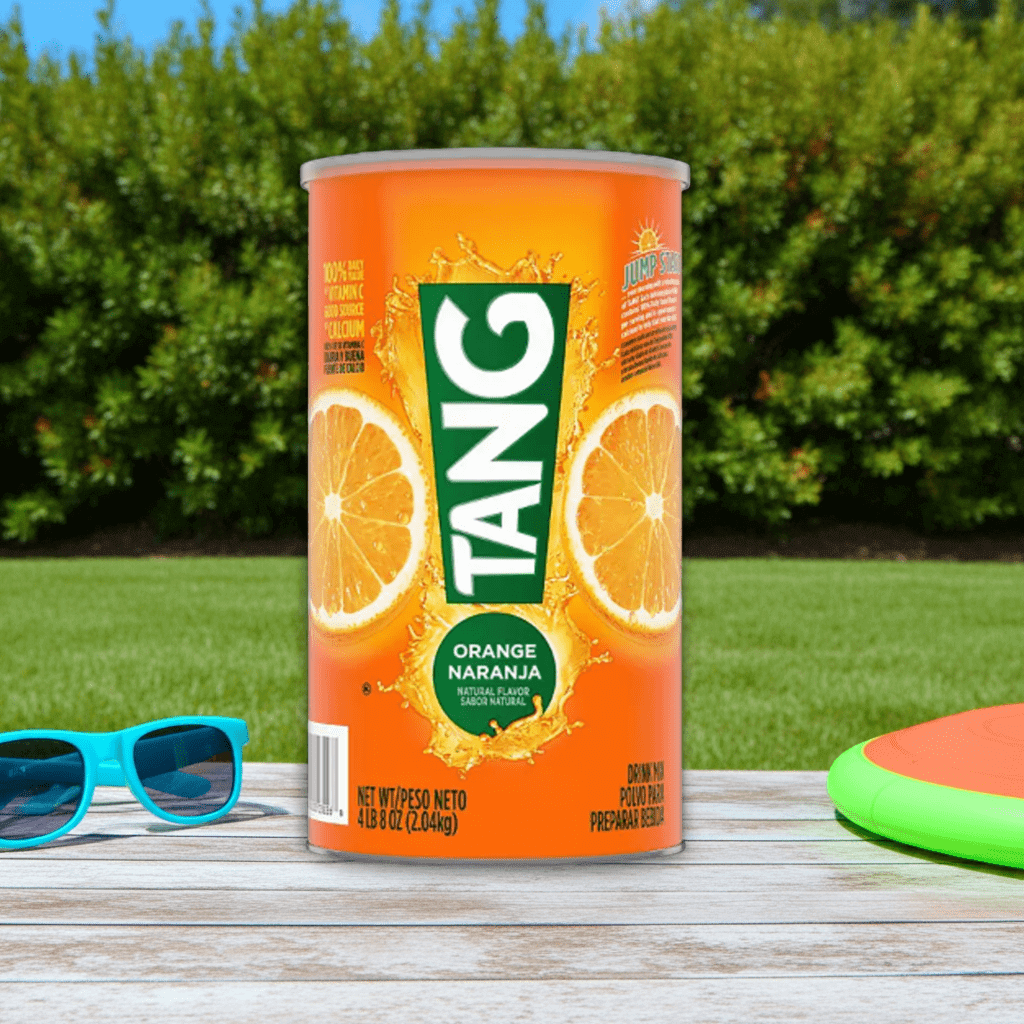 Tang Orange Powdered Drink Mix 72 oz - Zero Sugar Naturally Flavored Soft Drink Mix.