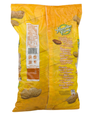 Hampton Farms 5 lb Unsalted Roasted Peanuts in Shell – Fresh & Crunchy.
