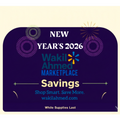   بِسْمِ ٱللَّٰهِ ٱلرَّحْمَٰنِ ٱلرَّحِيمِ
Promotional card for Wakil Ahmed Marketplace with New Year's 2026 savings offer.